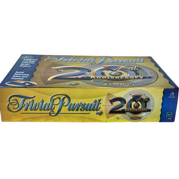 Trivial Pursuit 20th Anniversary Edition Board Game Trivia Vintage 2002 New - Picture 2 of 8